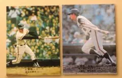 カルビープロ野球カード　高田繫 選手　1974年　785番 854番 ２枚セット