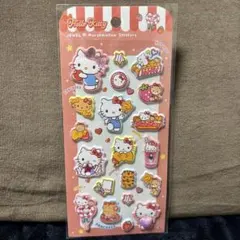 キティ　ジュエルマシュマロステッカー　正規品　マシュマロシール