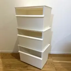 ライクイット(like-it) 収納ボックス 深型3点セット