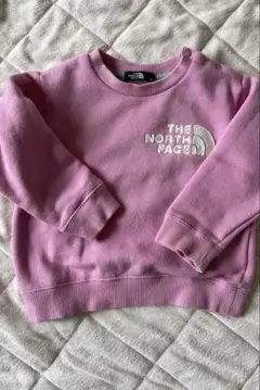 ノースフェイス THENORTHFACEトレーナー 90cm 裏起毛 ピンク