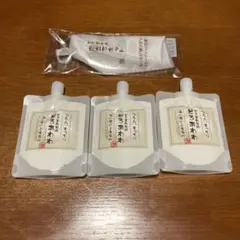 どろあわわ 洗顔料 3個セット 泡立てネットのサムネイル