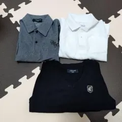 COMME CA ISM ポロシャツとベストセット100cm