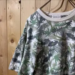 AE5507 CIAOPANIC TYPY 半袖Tシャツ ベージュ グリーン