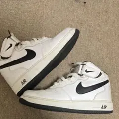 Nike Air ハイカットスニーカー ホワイト/ブラック