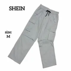 【美品】 SHEIN シーイン カーゴパンツ ゴムウエスト ゆったり 通年 春