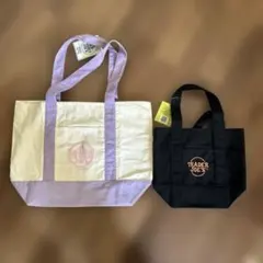 Trader Joe's大サイズ&小サイズトートバッグのサムネイル
