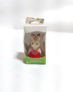 当時物　シルバニアファミリー　ミニチュア　ガチャガチャ　ショコラウサギ　希少