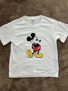 【サイズ110㎝】UNIQLO ミッキーマウス Tシャツ ホワイト