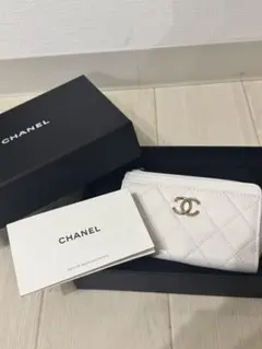 明日迄の出品】【新品未使用】 CHANEL2026クルーズジップコインパース 