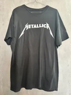 Metallica ロゴ Tシャツ 黒