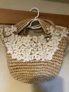 花モチーフかごバッグのサムネイル