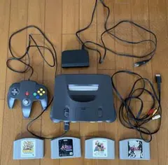 ニンテンドー64 本体＋ソフト複数セット【ジャンク・映像出力なし】