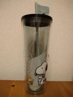 スターバックス スヌーピー PEANUTS コールドカップ タンブラー ブルー