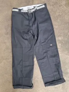 Dickies ワークパンツ ダブルニー　ルーズフィット グレーのサムネイル