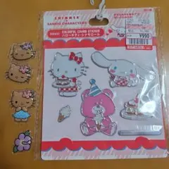 スイマー　サンリオコラボシール　日焼けキティプクプクシールおすそわけ♪セット