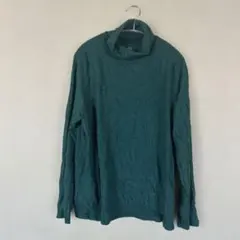 Croft & Barrow XXL タートルネック 長袖美品シンプルカジュアル