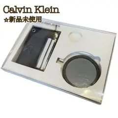【新品】カルバンクライ ミラー メタリックウォレット ギフトセット