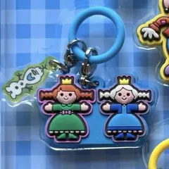 ディズニー　アナと雪の女王　目印チャーム　オラフ付き