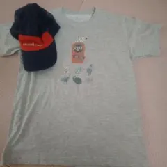 mont-bell ライチョウプリント Tシャツ と帽子セット
