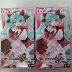 Trio-Try-iT 雪ミク×クロミ 初音ミク✕チロルチョコ フィギュア 2点