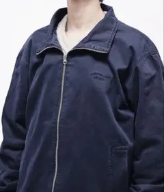 VINAGE LIKE WAVE LOGO SHORT BLOUSON