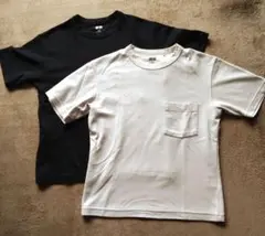 UNIQLO U ポケットTシャツ 2枚セット 150cmのサムネイル