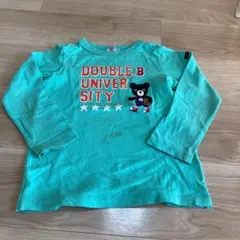 【ミキハウス・ダブルビー】120サイズロングTシャツ