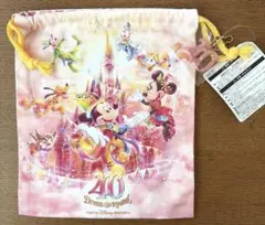 東京ディズニーリゾート 40周年 巾着袋のサムネイル