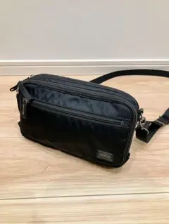PORTER ポーター ショルダーバッグ ポーチ 2WAY ブラック 黒 多収納