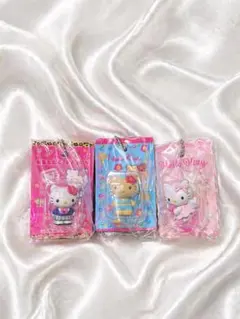 ハローキティ パッケージミニチュアコレクション 3種セット　ガチャ