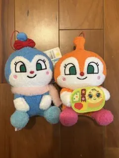 アンパンマン ドキンちゃん コキンちゃんぬいぐるみ 2体セット