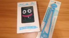 【未使用】ドラゴンクエスト スライムセット パーティーグラス＋スナックトング