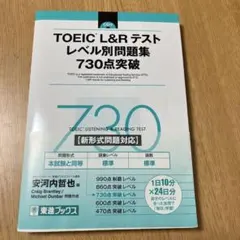 TOEIC L&Rテスト レベル別問題集730点突破