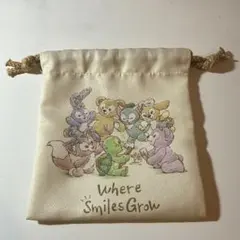 ディズニー　Duffy and Friends 巾着袋ポーチ