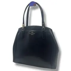 COACH コーチ ミネッタ 2way ショルダーバッグ ハンドバッグ ネイビー