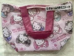 サンリオ　当りくじ　チャーム付きミニトート　ハローキティ