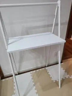 IKEA BJORKASEN ホワイト パソコンデスク 110x59 cm