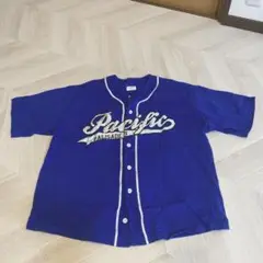 edakka since2021 ベースボール風　ブルー　Lサイズ　半袖