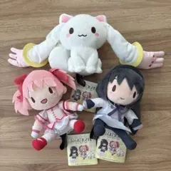 まどマギ お手玉ぬいぐるみ（鹿目まどか、暁美ほむら、キュウべぇ）全