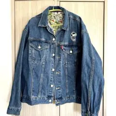 スヌーピー　デニムジャケット　XL 未使用品