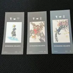 KINGDOM HEARTS ホログラム ブックマーカー 3枚