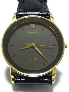 【non】セイコー ドルチェ 5E31-6A20 極薄・エレガントモデル ☆良品 SEIKO セイコー ドルチェ 5E31-6B20 QZ 動作品 コンビ