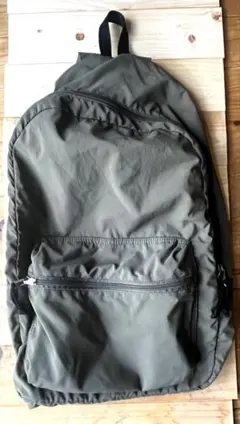 新品　グローバルワーク パッカブルリュック　カーキ