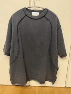 【soerte】Loose inside out pigment tee