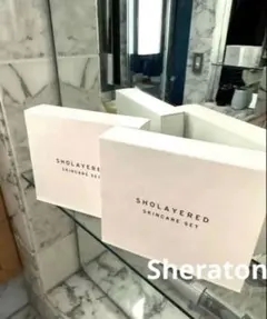 SHOLAYERED スキンケアセット　4箱セット