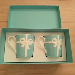Tiffany & Coブルーリボン マグカップ2個セット