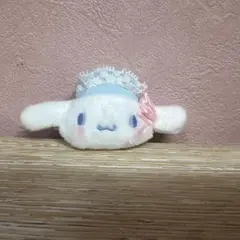 サンリオ シナモロール シークレットヘアクリップ ホワイトフリル