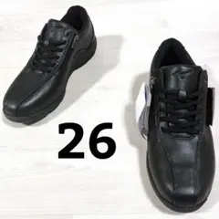 新品 ミズノ LD40Vα ゴアテックス レザー サイドジップ スニーカー 26