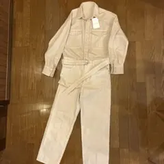 新品❣️Spick&Span 5 1/2 デニムジャンプスーツ 38
