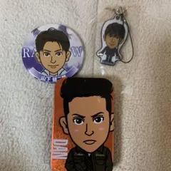 山下健二郎　タブレットケース　クリーナー　缶バッチ